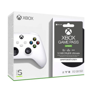 Microsoft Xbox Series S 512Gb + Xbox Game Pass Ultimate (12 місяців) ТОП в Чернігові