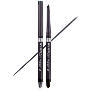 Водостойкий автоматический гелевый карандаш для век L'Oreal Paris Infaillible Grip Liner Toupe Grey серый 1 г (3600524026653) лучшая модель в Чернигове