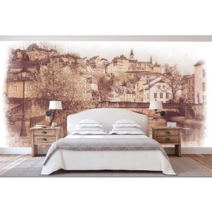 купити Паперові шпалери Walldeco Панорама міста 400x260 Гладь