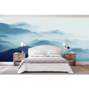 Фотошпалери Walldeco Туманний ліс 380x250 Бриз краща модель в Чернігові