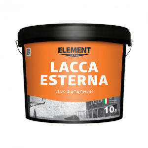 Лак фасадний LACCA ESTERNA ELEMENT DECOR 10 л в Чернігові