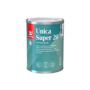 Полуматовый лак Unica Super 20 Tikkurila (банка 0,9 л) лучшая модель в Чернигове