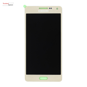 Дисплей (екран) Samsung A500F Galaxy A5, з тачскрином, золотистий (OLED) High Copy