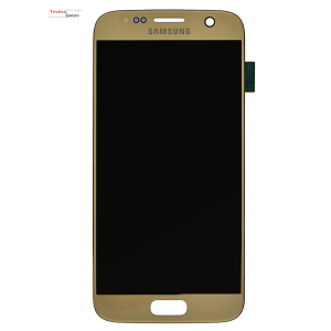 Дисплей (екран) Samsung G930F Galaxy S7, з тачскрином, золотистий Original