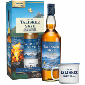 купить Виски односолодовый Talisker Skye 10 лет выдержки с кружкой 0.7 л 45.8% (4003922025430)