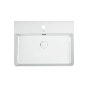 Раковина Qtap Nando LT 600х420х120 White з донним клапаном (QT12112173W)