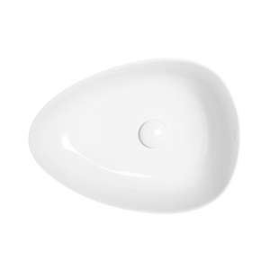 Раковина-чаша Qtap Leo 400х350х160 White з донним клапаном (QT1111A053W)