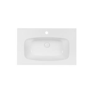 Раковина Qtap Albatross 5H 810х505 White з донним клапаном QT01115080HW ТОП в Чернігові