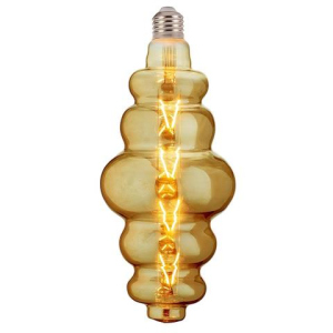 Лампа винтажная светодиодная филаментная (ретро) Horoz Electric Filament led ORIGAMI-XL 8W E27 2200K Янтар в Чернигове