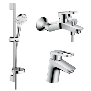 Комплект змішувачів Hansgrohe Logis Loop 1042019 (71150000+71244000+26553400) в Чернігові