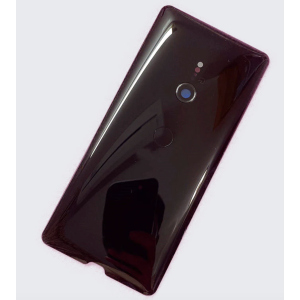 Задня кришка Sony H8416 Xperia XZ3/H9436/H9493/H9496, бордова, Bordeaux Red, оригінал (Китай) + скло ORIGINAL PRC рейтинг