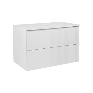 Тумба підвісна Qtap Tern 700х476х469 White зі стільницею QT1779TPL701W краща модель в Чернігові