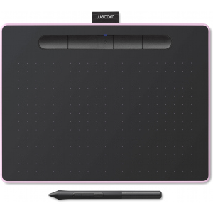 Графічний планшет Wacom Intuos M Bluetooth Pink (CTL-6100WLE-N) ТОП в Чернігові