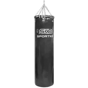 Мішок боксерський Sportko PVC 150 см з кільцем Чорний (SP-7018P05) в Чернігові