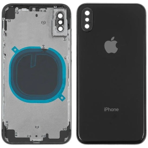 Кришка задня iPhone X з рамкою Space Gray краща модель в Чернігові