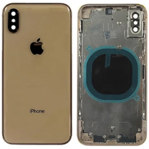 Кришка задня iPhone XS Max із рамкою Gold Copy ТОП в Чернігові