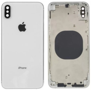 Кришка задня iPhone XS із рамкою Silver Copy ТОП в Чернігові