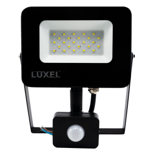 Прожектор LED 20W з датчиком руху Luxel (LPES-20C) ТОП в Чернігові