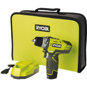 Аккумуляторная дрель-шуруповерт Ryobi R12DD-LL13S (5133001802)