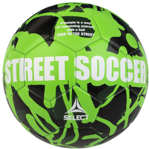 М'яч футбольний Select Street Soccer (103) №4.5 Green-Black (5703543232901) краща модель в Чернігові