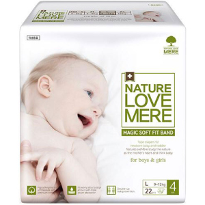 Підгузки NatureLoveMere Magic Soft Fit розмір L 22 шт (8809402093670) ТОП в Чернігові