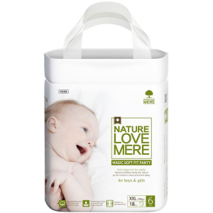 Підгузки-трусики NatureLoveMere Magic Soft Fit розмір XXL 18 шт (8809402093717) ТОП в Чернігові