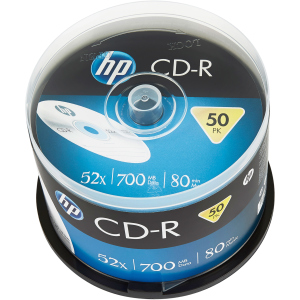 HP CD-R 700 MB 52x 50 шт (69307) рейтинг
