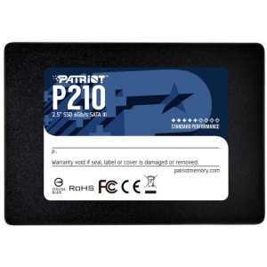 Patriot P210 128GB 2.5 " SATAIII TLC (P210S128G25) краща модель в Чернігові