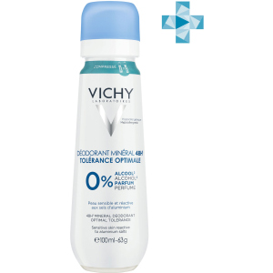 Дезодорант Vichy Deo Мінеральний для чутливої ​​шкіри 100 мл (3337875712361) краща модель в Чернігові