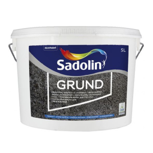 Грунт дисперсионный SADOLIN GRUND для впитывающих поверхностей белый (база ВW) 5л в Чернигове