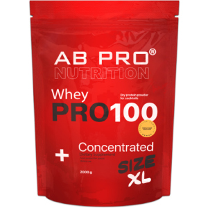 Протеин AB PRO PRO 100 Whey Concentrated 2000 г Шоколад (PRO2000ABCH79) ТОП в Чернигове