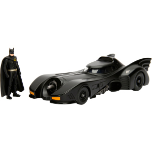 Машина металлическая Jada Бэтмен (1989) Бэтмобиль + фигурка Бэтмена 1:24 (253215002) (4006333065002) ТОП в Чернигове