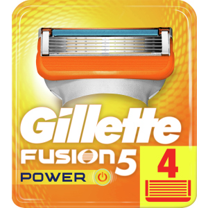 хорошая модель Сменные картриджи для бритья (лезвия) мужские Gillette Fusion5 Power 4 шт (7702018877591)