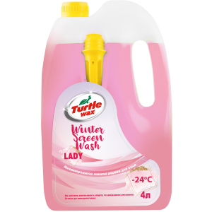 Омивач зимовий для авто стекол Turtle Wax Рідке полум'я Lady -24С 4 л (4770202393410) в Чернігові