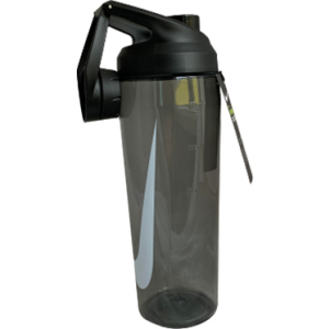 Пляшка для води Nike N.100.0622.025.24 TR Hypercharge Chug Bottle 24 Oz 709 мл Антрацитова (887791370990) ТОП в Чернігові