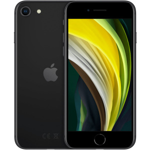 Мобільний телефон Apple iPhone SE 128GB 2020 Black Slim Box (MHGT3) Офіційна гарантія