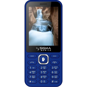 Мобільний телефон Sigma mobile X-style 31 Power Dual Sim Blue