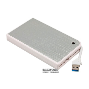 Внешний карман Agestar для HDD 2.5" USB3.0 (3UB 2A14 White) в Чернигове