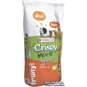 Корм для морських свинок Versele-Laga Crispy Muesli Cavia зернова суміш з вітаміном C 20 кг (611685) в Чернігові