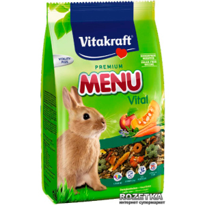 Корм для кроликів Vitakraft Menu Vital 3 кг (4008239255426) ТОП в Чернігові