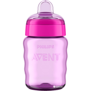 Чашка з м'яким носиком Philips AVENT 260 мл Червона (SCF553/00_red) краща модель в Чернігові