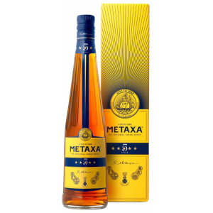 Бренди Metaxa 5* 0.7 л 38% в подарочной упаковке (5202795120054) лучшая модель в Чернигове