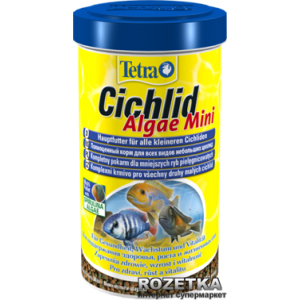 Корм Tetra Cichlid Algae Mini для акваріумних риб у гранулах 500 мл (4004218197480) ТОП в Чернігові