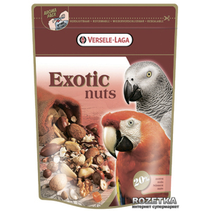 Корм для крупных попугаев Versele-Laga Prestige Exotic Nut Mix зерновая смесь 0.75 кг (5410340217825) ТОП в Чернигове