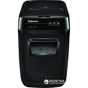 Шредер Fellowes AutoMax 200C 200 аркушів 4х38 мм 32 л (ff.U4653601) ТОП в Чернігові