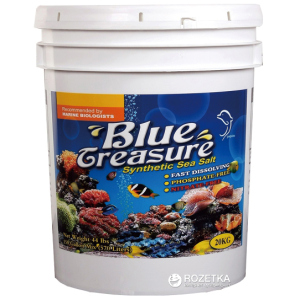 Сіль Blue Treasure Reef Sea Salt для LPS коралів 20 кг (6954677700074) краща модель в Чернігові