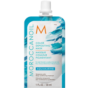 Маска з ефектом кольору MoroccanOil Color Depositing Mask колір Aquamarine 30 мл (7290113140714) краща модель в Чернігові