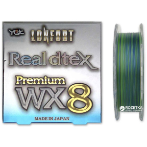 Шнур YGK Lonfort Real DTex X8 150 м 0.09 мм 0.3 кг/9 lb Разноцветный (55450049) ТОП в Чернигове