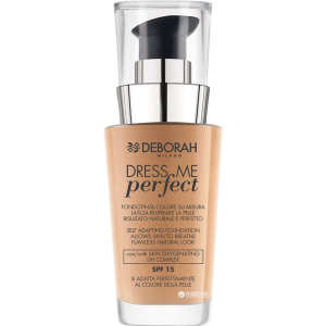 Тональна основа Deborah Dress me Perfect SPF 15 № 03 30 мл (8009518230123) краща модель в Чернігові