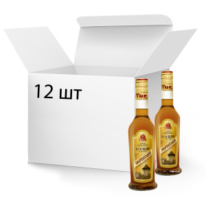 Упаковка Бренди Тиса Закарпатський 4 года выдержки 40% 0.25 л x 12 шт (4820139280434) ТОП в Чернигове